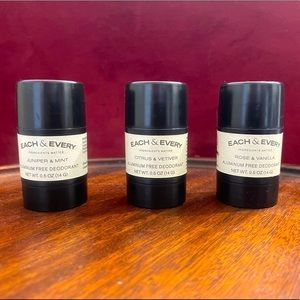 EACH & EVERY Mini Deodorants (3)